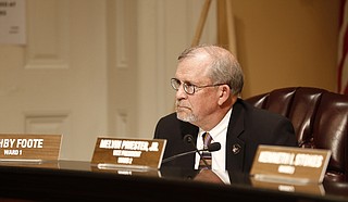 Ward 1 Councilman Ashby Foote is asking the council to award a contract to haul 305,000 tons of wet biosolids from a wastewater-treatment facility to a joint venture of Baltimore-based Synagro-WWT Inc., and Fisher Construction and Transportation.