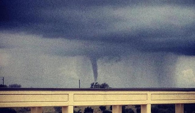 The biggest threat for tornadoes was in a region of 3.7 million people in Mississippi, Tennessee and Arkansas and parts of Missouri, Illinois and Kentucky, according to the national Storm Prediction Center in Oklahoma. Photo courtesy NOAA.gov/Jeremy Felicia