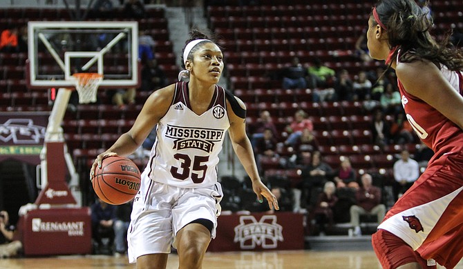 Lady Bulldog Victoria Vivians helped lead Mississippi State University to a banner season last year, and this season is looking even better for her and the team. Photo courtesy MSU Athletics