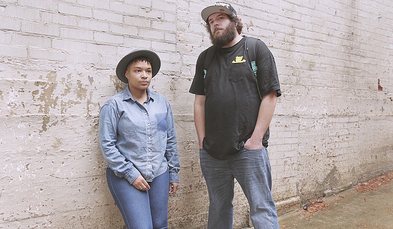 Donyale Walls (left) and Garrad Lee (right) helped organize Jackson Indie Music Week.