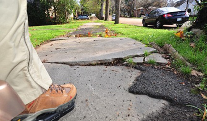 Advocates say the death of Timothy Ward, 49, is more reason to sue the City of Jackson for failure to comply with provisions of the Americans with Disabilities Act that call for accessible sidewalks. Photo courtesy Scott Crawford