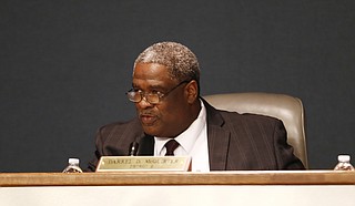 Hinds County Board President Darrel McQuirter and other local officials are still mum about the so-called megasite the county has shopped around the world.