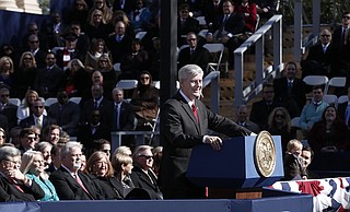 Gov. Phil Bryant took the oath of office on Jan. 12 at the Capitol.