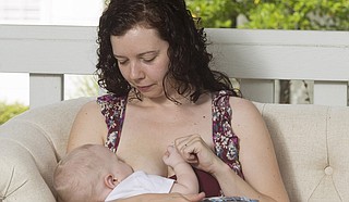 Jacqueline Hammack (pictured with her son Morris) said the breastfeeding bill will give women full access and time to breastfeed (or pump) in their workplace—something that many women currently do not have. Photo courtesy Sharon Coker