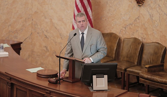 Speaker Philip Gunn authored the "Protecting Freedom of Conscience from Government Discrimination Act," which opponents say would allow discrimination against LGBT citizens.