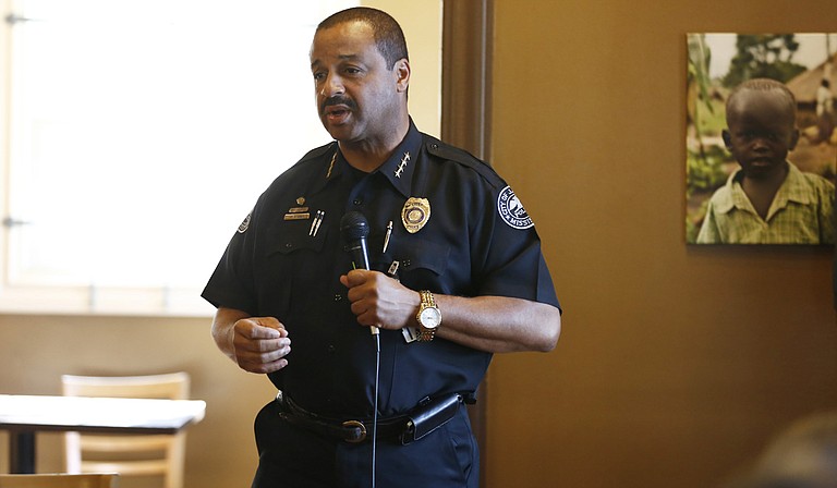 Jackson Police Chief Lee Vance is celebrating earning the department's first accreditation in its history.