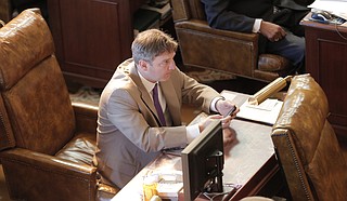 Sen. Joey Fillingane, R-Sumrall, authored a bill that would prevent Medicaid reimbursements for Planned Parenthood services on Wednesday.