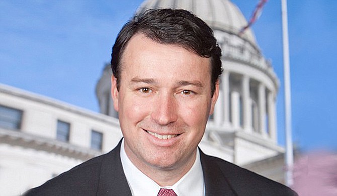 Sen. Sean Tindell, R-Gulfport, authored a bill that would prohibit the establishment of "sanctuary cities" to harbor illegal immigrants in Mississippi. Photo courtesy Mississippi Legislature