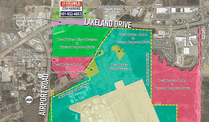 Sen. Josh Harkins, a commercial real-estate agent in Flowood who argued the airport “takeover” bill, represents a valuable piece of property across Lakeland Drive from airport property. It has nothing to do with the bill, he said. File Photo