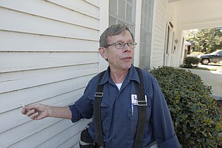 Rick Eades, president of the Mississippi Home Inspectors Association, explains the dangers associated with improper abatement of lead-based paint.