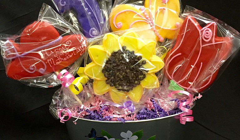 For Mother’s Day, Broad Street Baking Company will have sugar-cookie bouquets. Photo courtesy Broad Street Baking Company