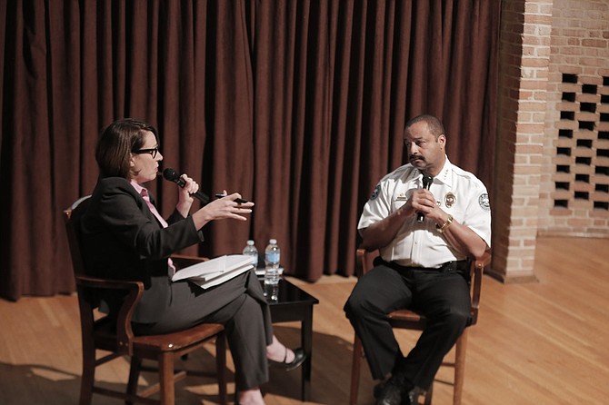In the first of the JFP One-On-One series, JFP Editor Donna Ladd and Chief Lee Vance discussed many issues surrounding crime in Jackson during a one-on-one interview Monday night at Millsaps College.