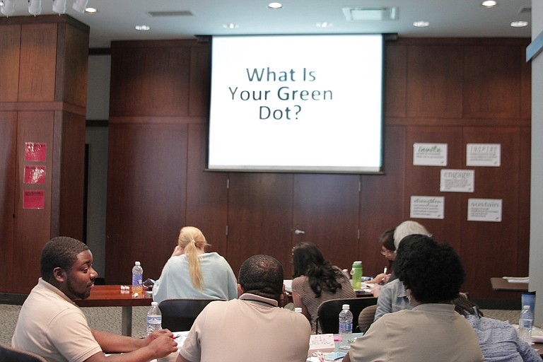 Green Dot, etc. trainers held a four-day training for staff from Mississippi’s domestic-violence shelters to learn how to prevent violence and instruct communities throughout the state in becoming active bystanders.