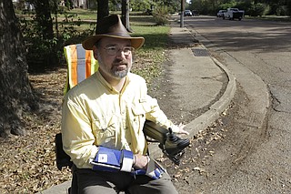 Dr. Scott Crawford advocates for equal access for Jacksonians, from buses to sidewalks. He calls ignoring ADA laws a civil-rights violation.