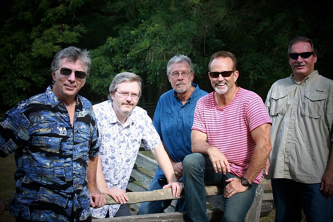 (Left to right) Bud Burthold, John Mason, Ron Smith, Rick Porter and Richard Smith of Jackson-based cover band Shadz of Grey perform Friday, June 24, at Pelican Cove Grill in Ridgeland. Photo courtesy Shadz of Grey