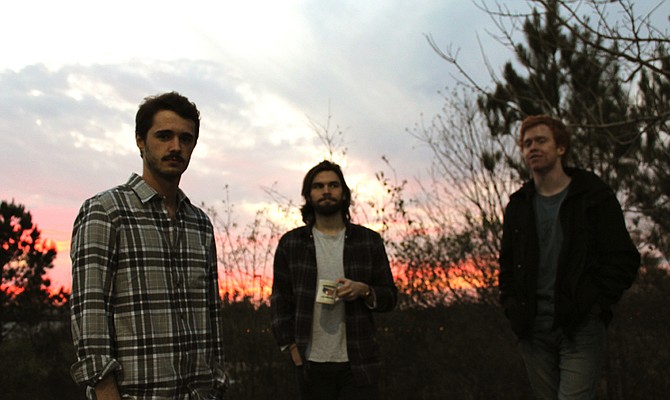 (Left to right) Reid Haynie, Alex Thiel and Lee Ingram of Oxford, Miss., prog-rock trio Carlos Danger released their latest EP, “Now That’s What I Call Carlos Danger Volume Two!”, on May 13. Photo courtesy Carlos Danger