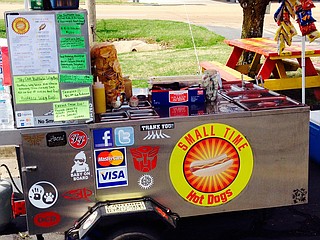 Small Time Hot Dogs will compete in Hot Dog Wars during Fondren’s First Thursday on Thursday, July 7. Photo courtesy Small Time Hot Dogs
