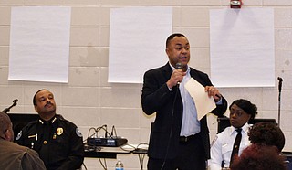 Hinds County DA Robert Shuler Smith joined attorneys in Hinds County Judge Lorita Cooper-Stokes' chambers this morning. R.L. Nave/File Photo