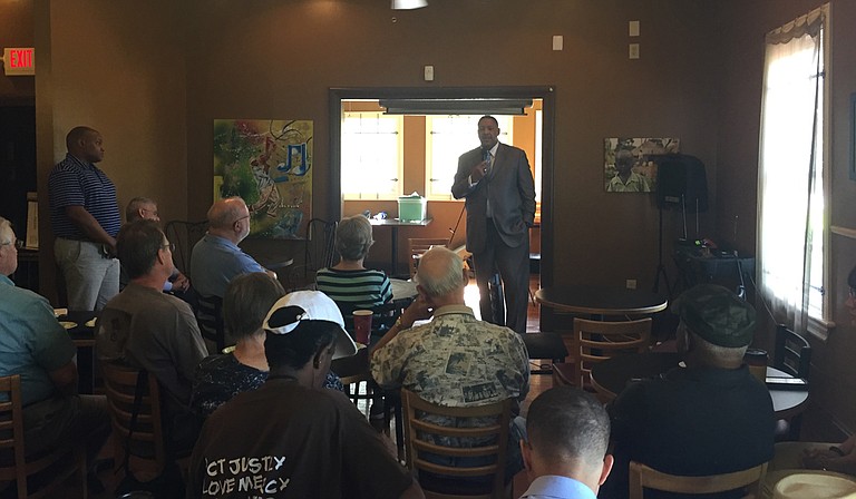 FBI Special Agent Jeffery Artis outlined the role of the agency in Mississippi, including the events surrounding the Tupelo police shooting of Antwun Shumpert. Photo courtesy Jeffery Artis