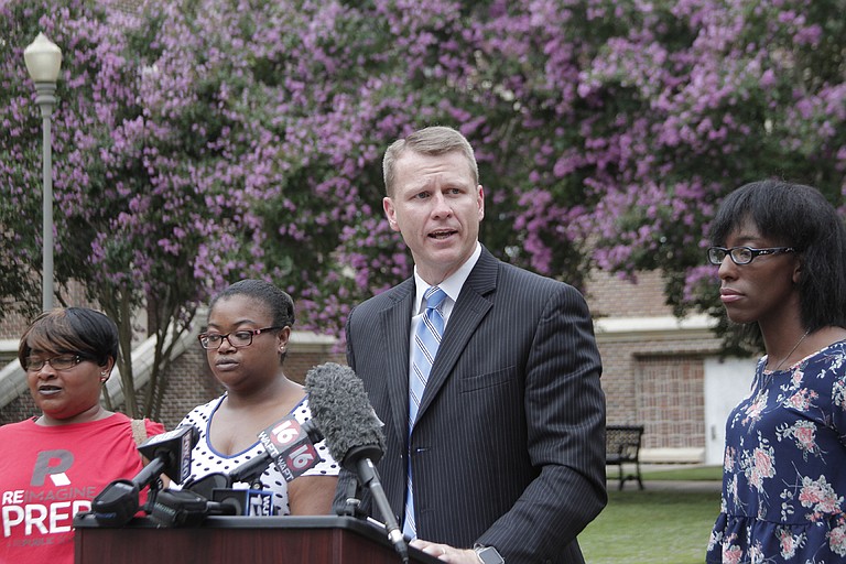 Mike Hurst, director of the Mississippi Justice Institute, filed a motion to intervene in the lawsuit challenging the state's charter-school law on behalf of parents whose children attend charter schools in Jackson.