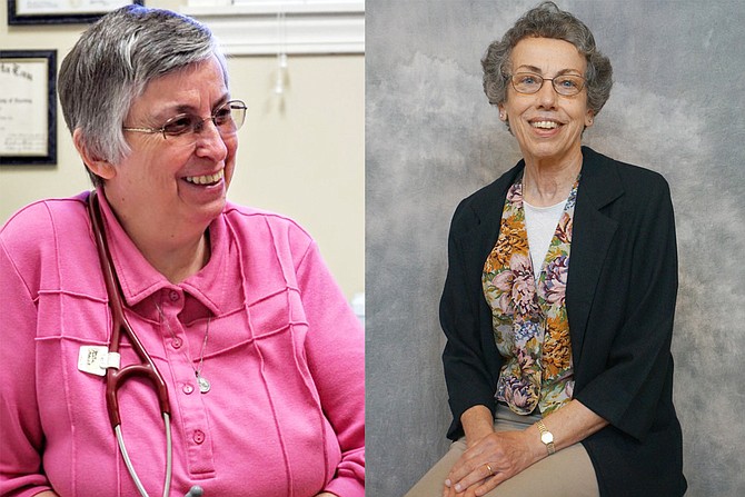 Paula Merrill (left) and Margaret Held (right) Photo courtesy Catholic Diocese of Jackson