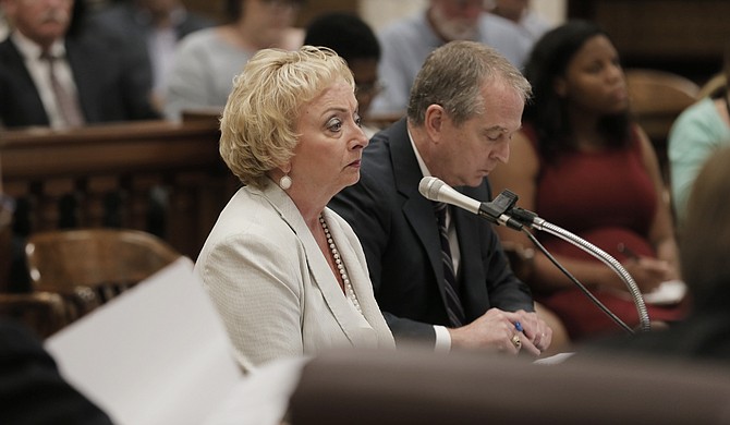Dr. Carey Wright, state superintendent of education, spoke at MDE’s working group meeting at Capitol on Sept. 8.