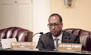 Ward 2 Councilman Melvin Priester Jr. proposed an amendment to the City's budget that outlined across-the-board cuts to travel as well as $100,000 cuts to both the mayor's office and chief administrator's office.