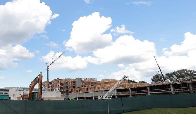 On Sept. 7, the developers of The District at Eastover, a multi-use development in northeast Jackson, acquired One Eastover Center (pictured under construction) from Eastover Jackson, LLC. One Eastover Center is a Class A office building and parking garage.