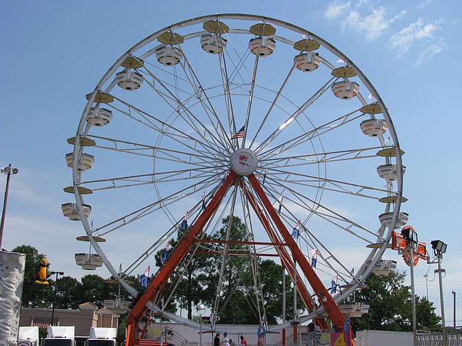 Ferris wheel at the Mississippi State Fair Photo courtesy Flickr/Natalie Maynor