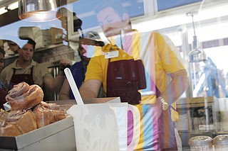 Omar’s Cinnamon Rolls is one of 130 booths at the Mississippi State Fair serving. The Mississippi State Department of Health inspects them all before they start serving fairgoers.