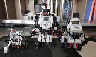 Brown Elementary’s STEAM students build robots and computers after school.