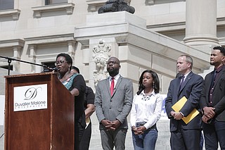 Rep. Kathy Sykes, D-Jackson, said she has already pre-filed a bill to change the Mississippi flag in the 2017 legislative session.