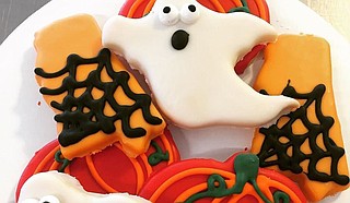 Campbell’s Bakery will have Halloween teacakes this year. Photo courtesy Campbell’s Bakery