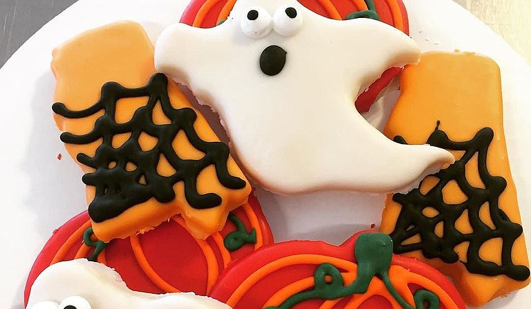 Campbell’s Bakery will have Halloween teacakes this year. Photo courtesy Campbell’s Bakery