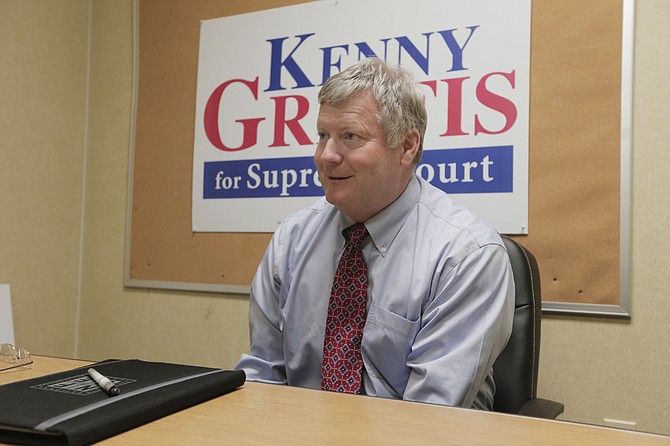 Mississippi Court of Appeals Judge Kenny Griffis has been on the bench for 14 years and decided to run for the Mississippi Supreme Court in District 1 when the seat was up for re-election this year.