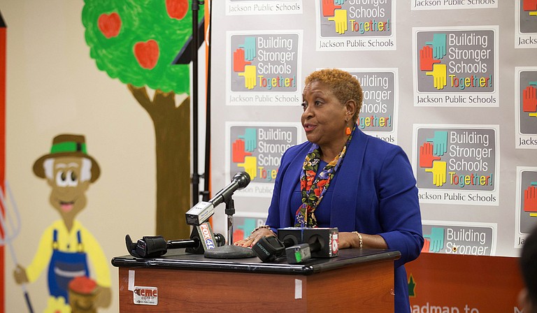 Beneta Burt, the president of the Jackson Public Schools Board of Trustees, announced that Dr. Freddrick Murray, the chief academic officer of the JPS high school division, will serve as the interim superintendent of the district.