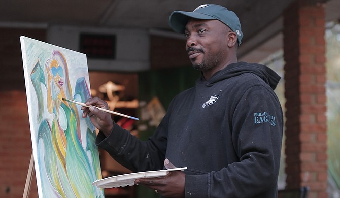 Artist Myron McGowan’s work will be on display at the 14th Annual NuRenaissance Art Showing and Gala on Saturday, Dec. 10, at Freelon’s Da Groove.