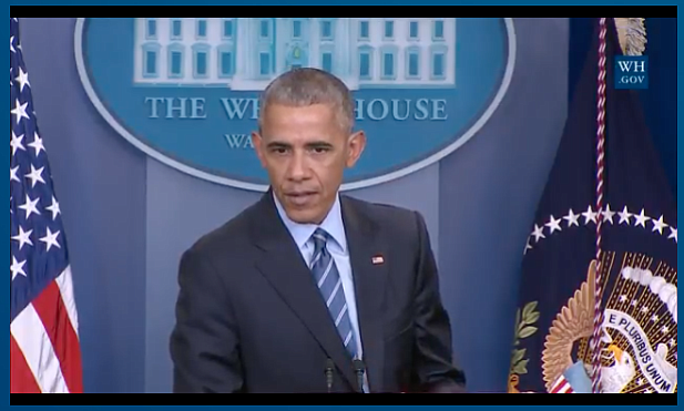 Screenshot/WhiteHouse.gov: President Obama in final 2016 press conference.