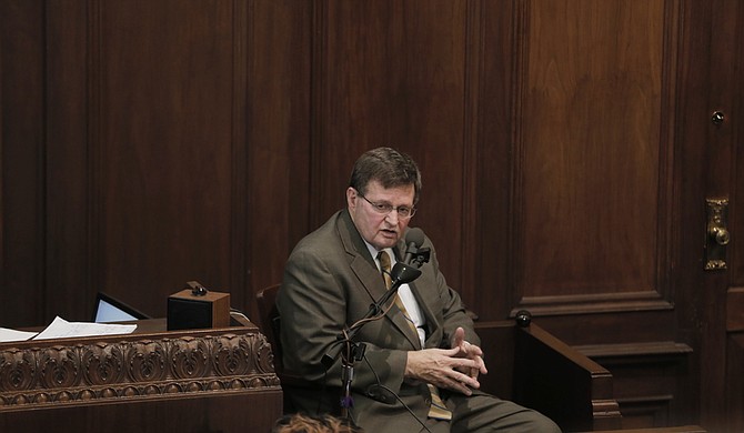 Tupelo attorney Jim Waide, representing Hinds County District Attorney Robert Shuler Smith, took the stand to testify for the state, giving the defendant the opportunity to ask his own attorney questions under oath.