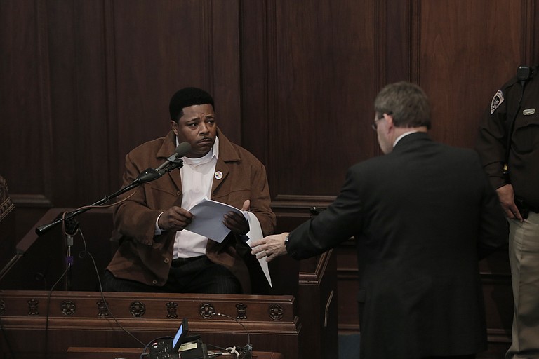 Robert "Too Sweet" Henderson testified this morning that he arranged payments from three different individuals during Hinds County Robert Shuler Smith's campaign in 2015.