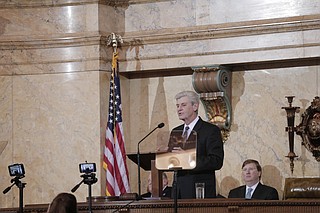 Gov. Phil Bryant gave his sixth State of the State address on Tuesday, Jan. 17, in the Mississippi House of Representatives.