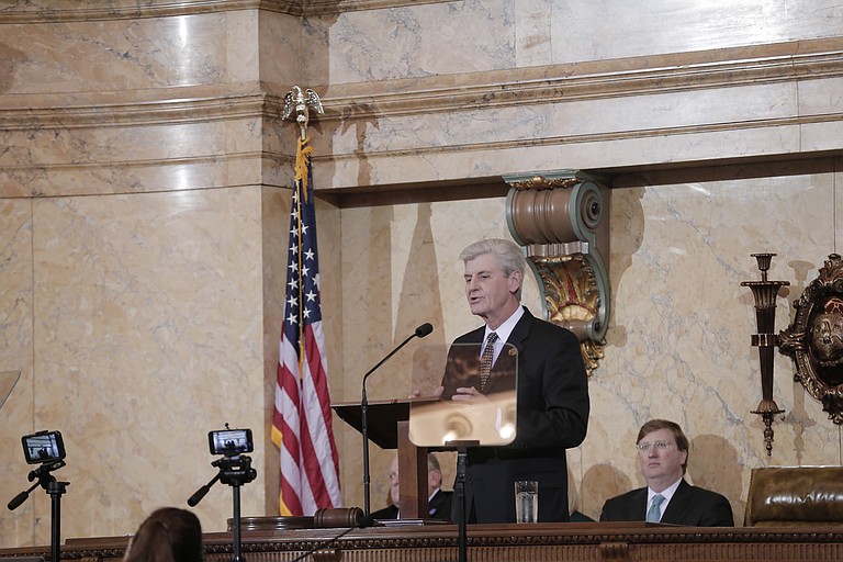 Gov. Phil Bryant gave his sixth State of the State address on Tuesday, Jan. 17, in the Mississippi House of Representatives.