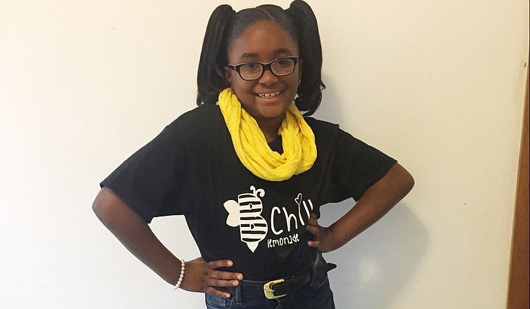Young entrepreneur Kinyah Braddock is selling fresh, hand-squeezed lemonade by the gallon all over the Jackson Metro under the brand name B Chill Lemonade.   Photo courtesy Kinyah Braddock