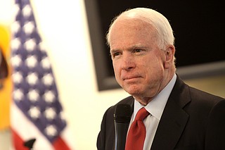 U.S. Senator John McCain issues a stern warning to President Trump on the eve of his call with Russian president Vladimir Putin.