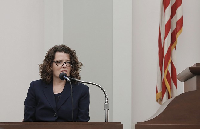 Former special assistant attorney general Melissa Patterson testified for the prosecution this morning in the first day of the trial against Downtown Jackson Partners President Ben Allen.