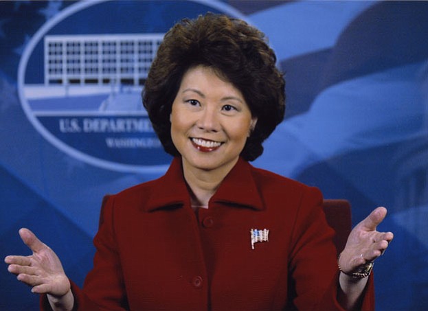 Elaine Chao, current Transportation Secretary, former Labor Secretary and wife of Senator Mitch McConnell, reportedly accepted $50,000 for a five-minute speech from an Iranian exile group the State Department has called a "cult-like" terrorist group.