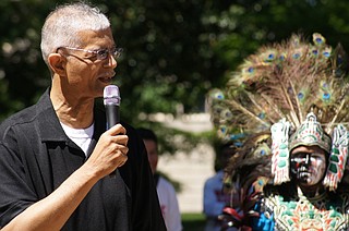 Then-Ward 2 Councilman Chokwe Lumumba introduced an anti-racial profiling ordinance in 2010 that many say established Jackson as a "sanctuary city" for immigrants.  File Photo