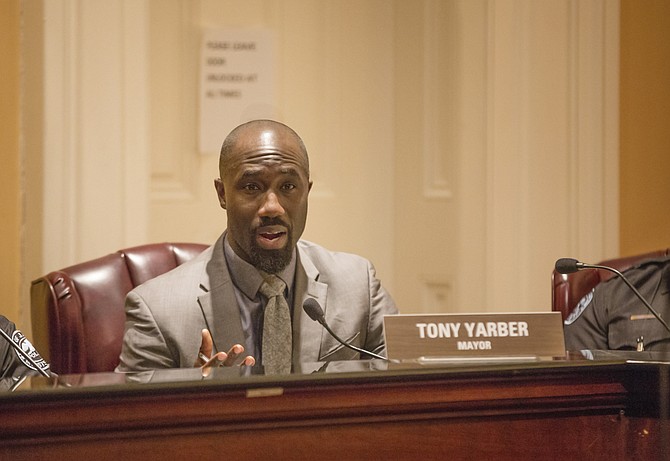 Mayor Tony Yarber wants to borrow $90 million for infrastructure repair against future 1-percent sales-tax revenues.