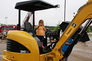 Touch a Truck Jackson lets children climb all over heavy machinery and other equipment. They love it. Photo courtesy Touch a Truck