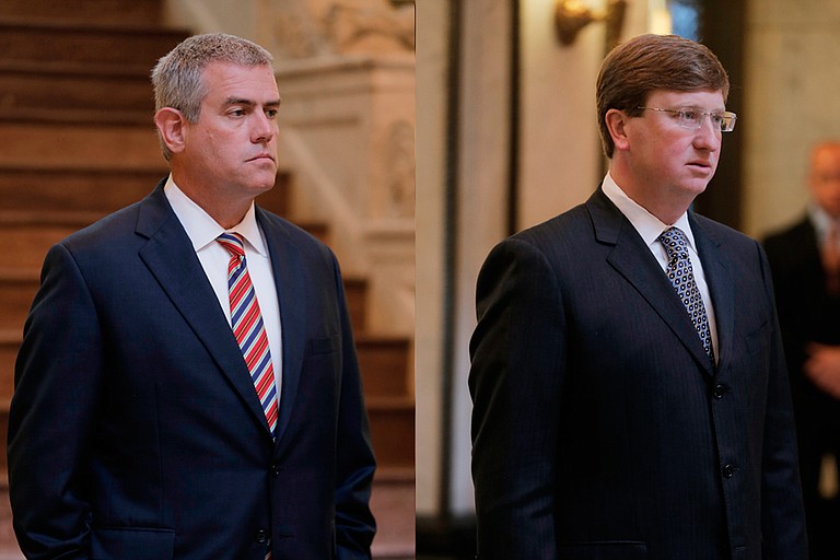 House Speaker Philip Gunn (left) and Lt. Gov. Tate Reeves (right) are controlling the development of a new education funding formula, largely behind closed doors. Low-income students have the most to lose.
